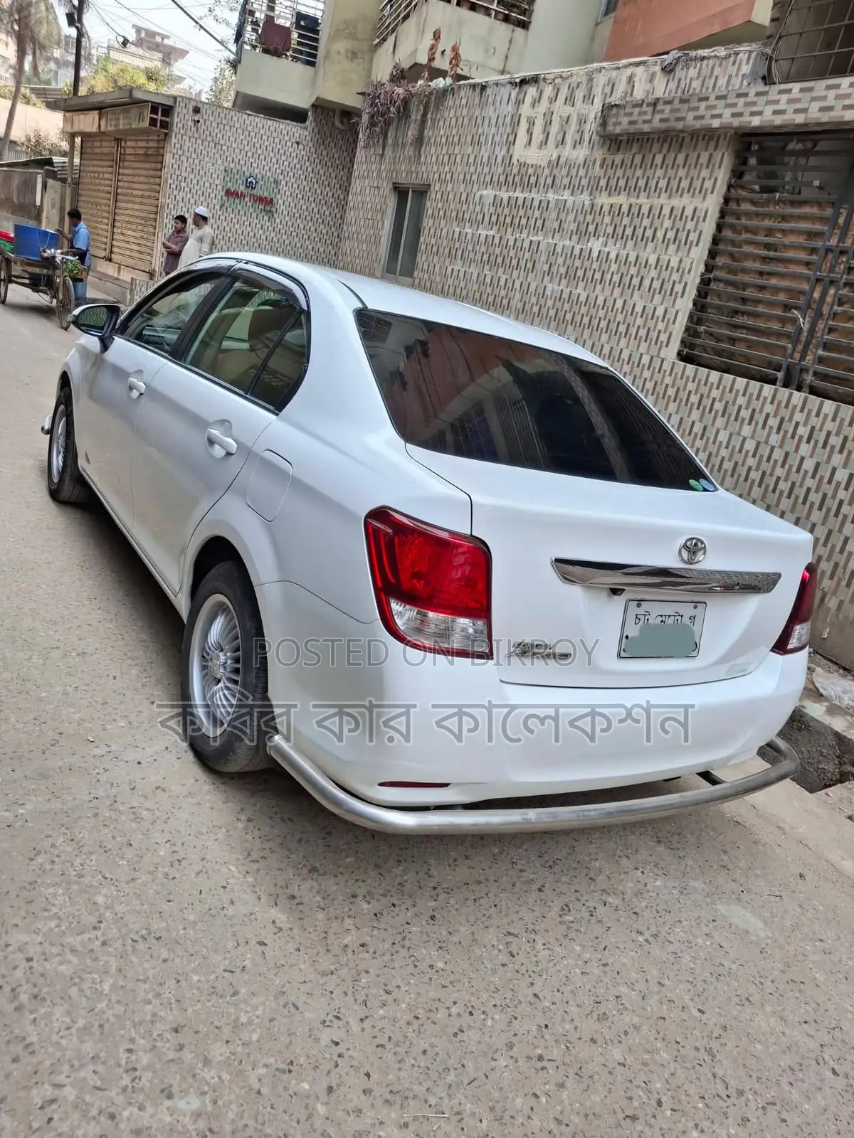 Toyota Axio white 2014