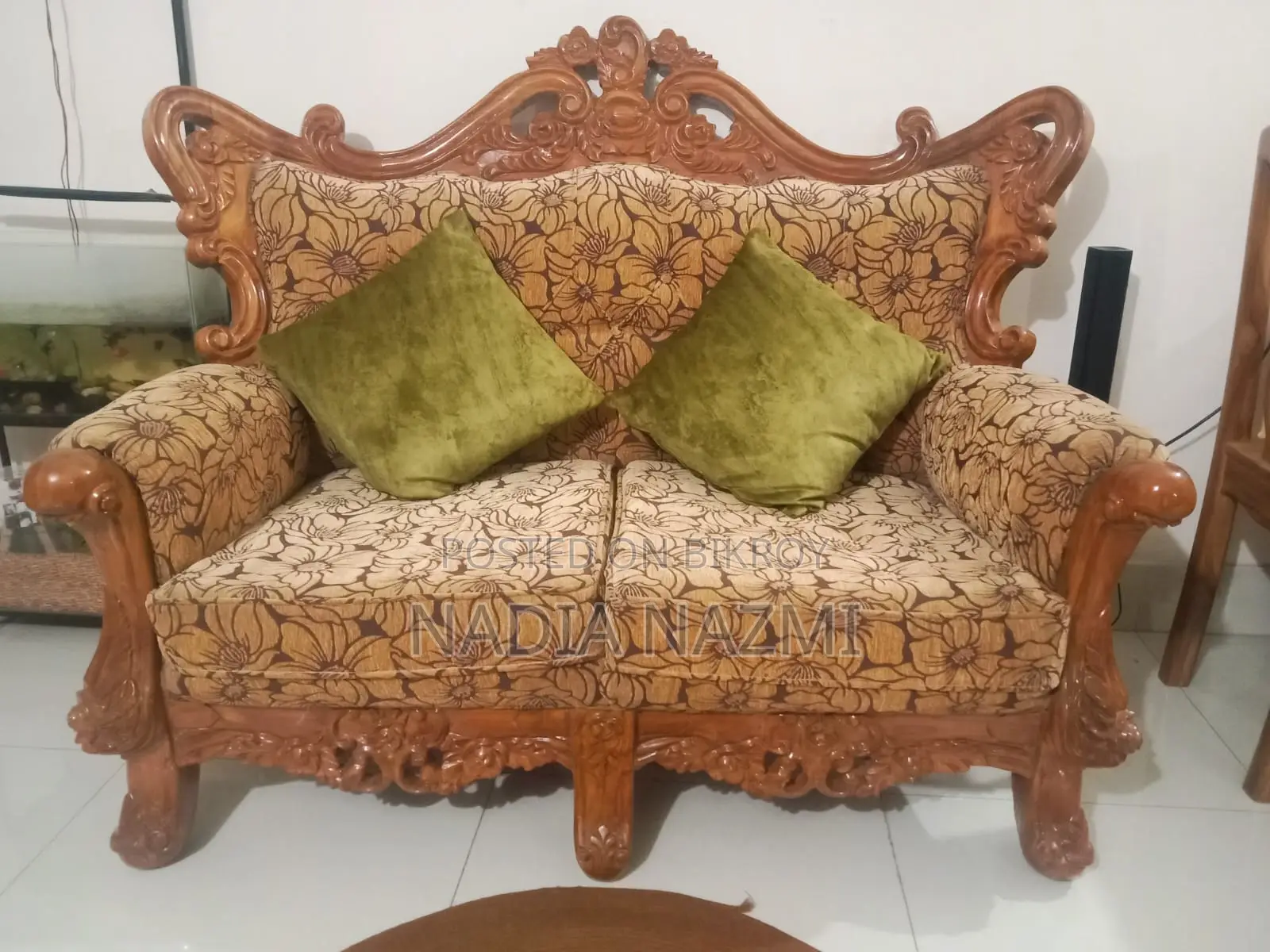 Teak Wood Sofa