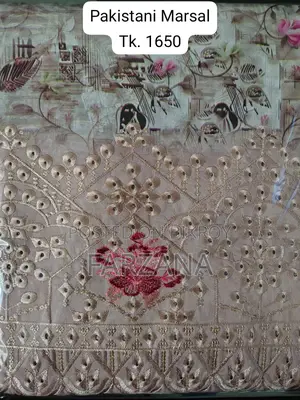 Pakistani Chicken Kari Embroidery 3pis