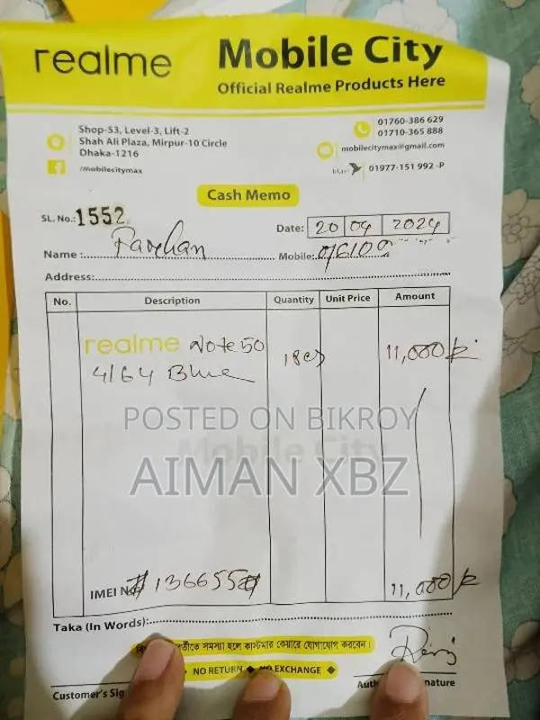 Realme Note 50 (Used)