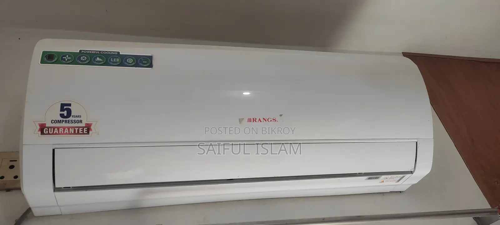 1.5 Ton Non-Inverter AC Rangs