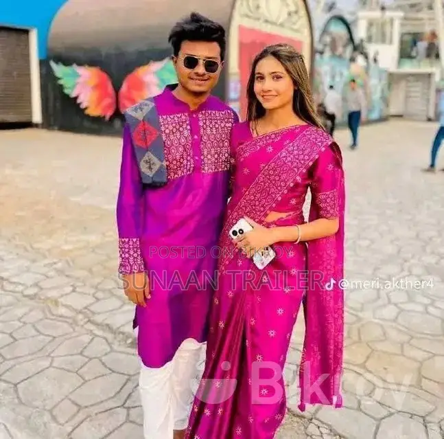 নিউ কাপল শাড়ী