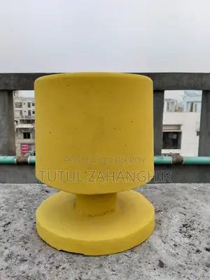 Handmade Cement Flower Pot