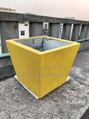 Handmade Cement Flower Pot