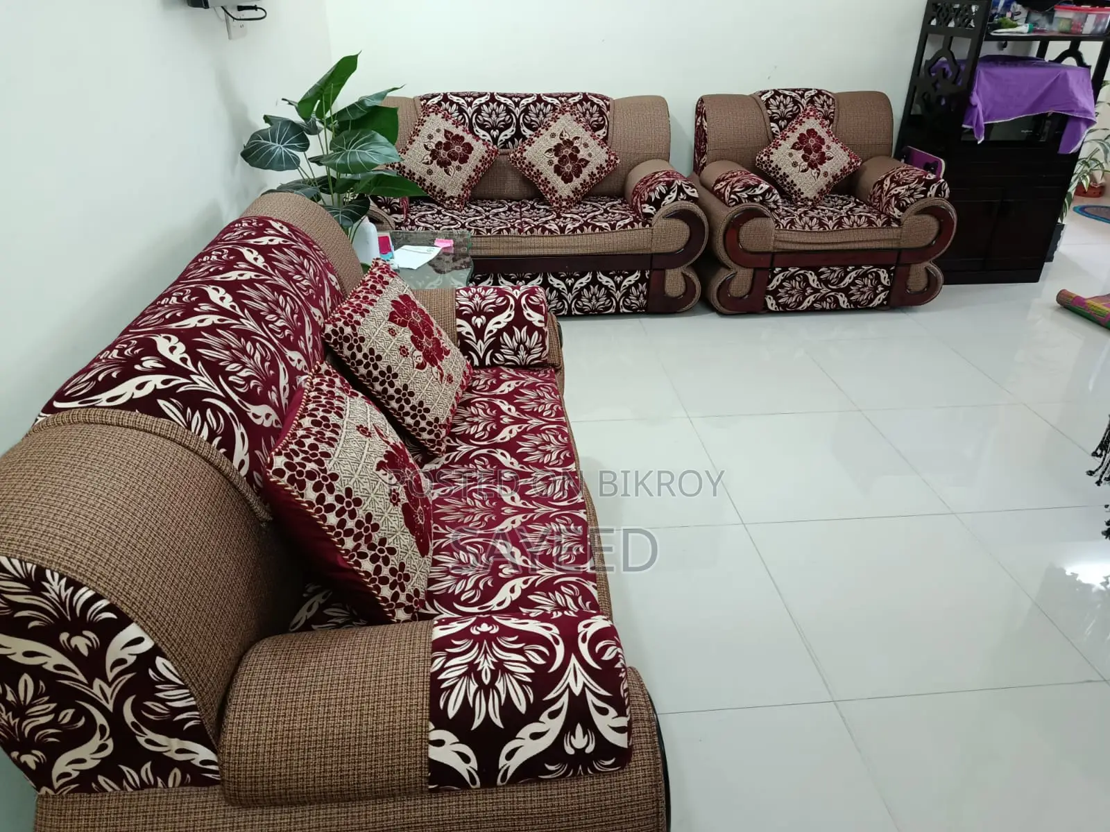 2+ 2+1 সোফা সেট টি বিক্রি হবে