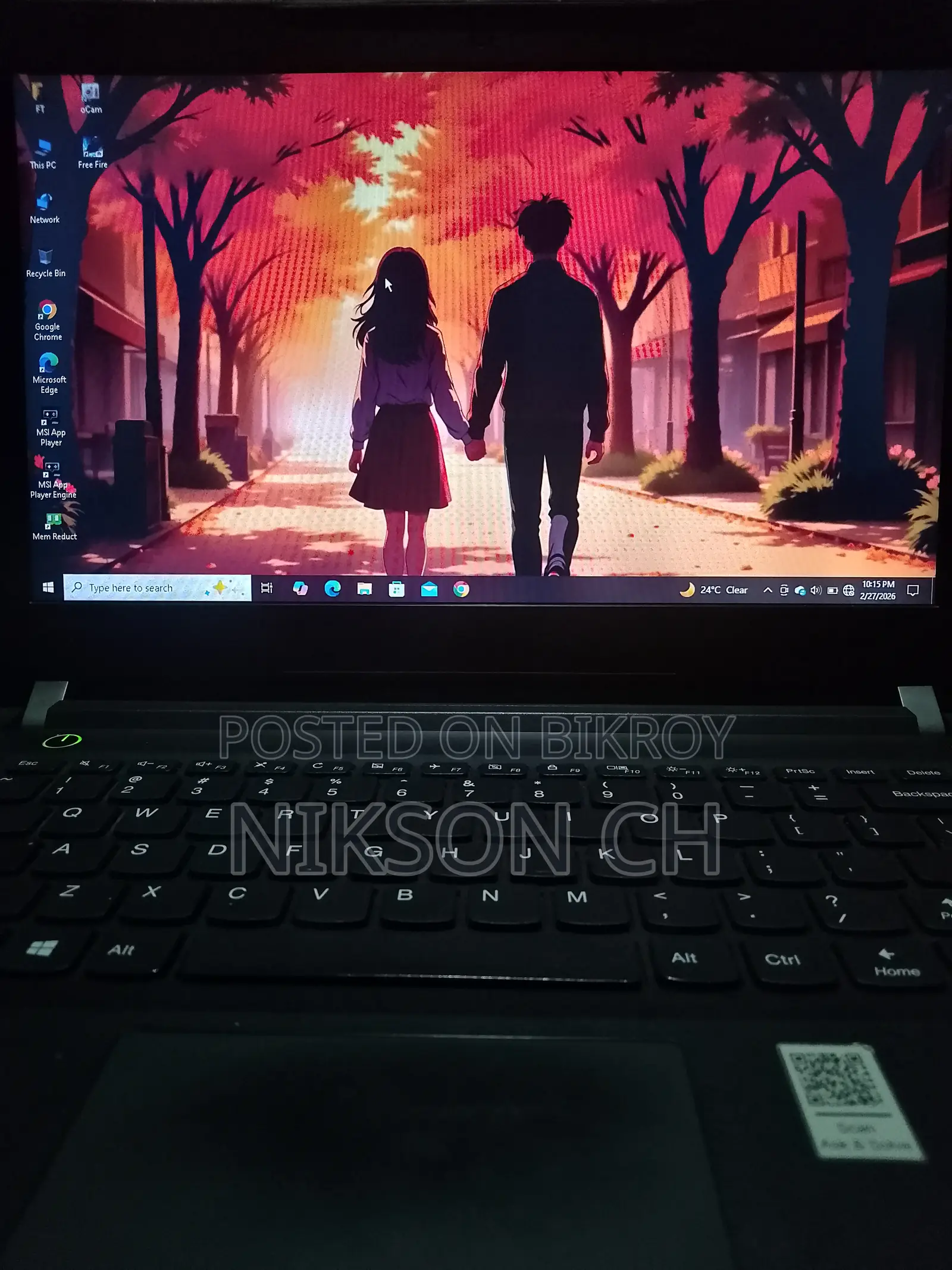 Core i5 7th gen • Lenovo Laptop 8GB Ram 128 GB SSD