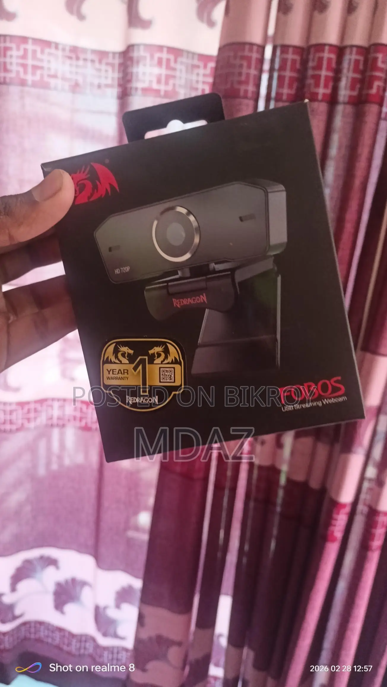 Redragon USB Streaming Webcam