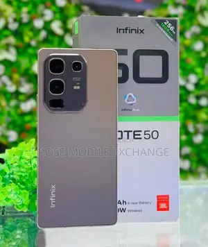 Infinix Note 50 8/256gb Full Box (Used)