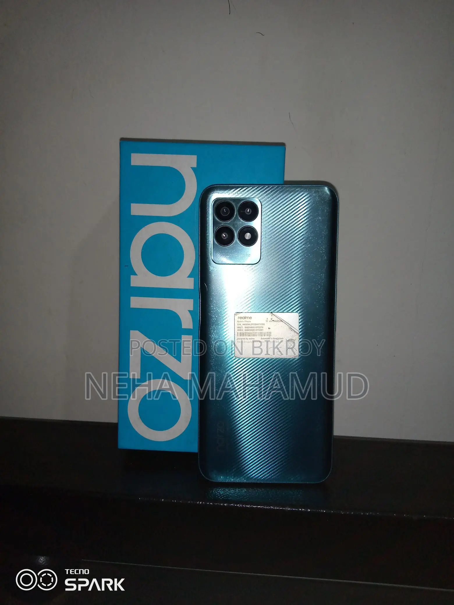 Realme Narzo 50 . (Used)