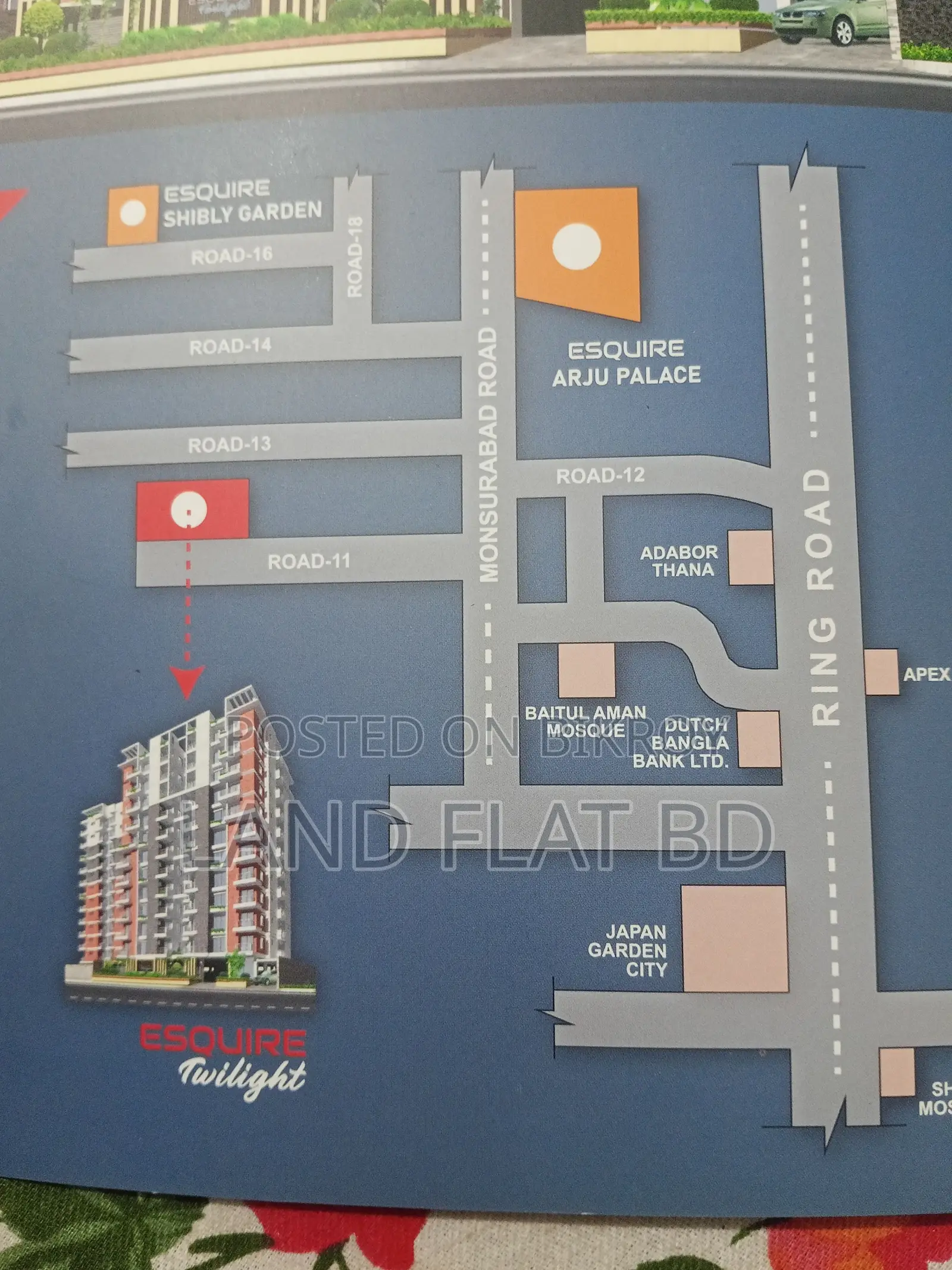 Flat for Sale @1420 sq ft South-Facing