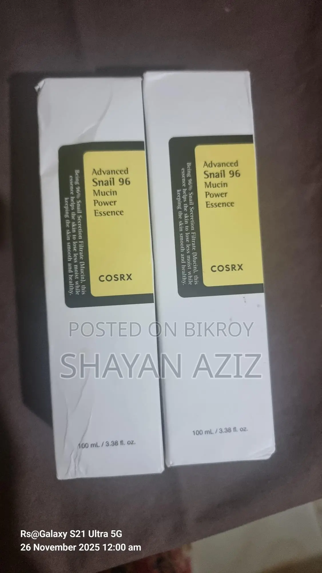 Original Korean Product Moisturizer & Essence