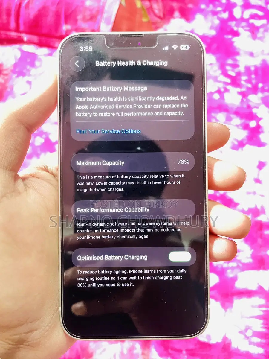 Apple iPhone 13 . (Used)
