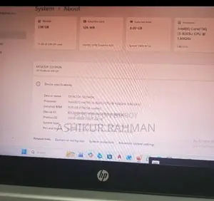 HP Core I5, 8th Generation