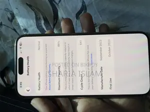 Apple iPhone 15 pro max (Used)