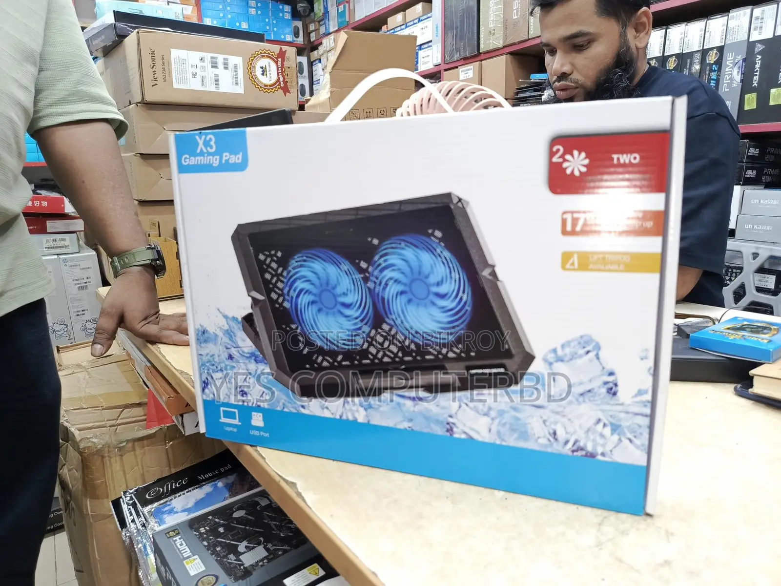 ল্যাপটপ কুলিং প্যাড
