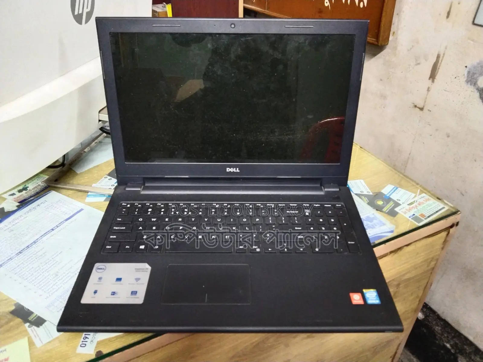DELL Laptop Core i3 5th Gen Ram 4GB SSD 120 GB All Complete