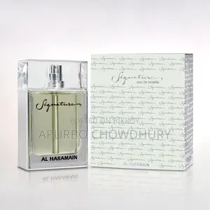 ব্র্যান্ড নিউ Al Haramain Signature Silver পারফিউম ১০০ মিলি