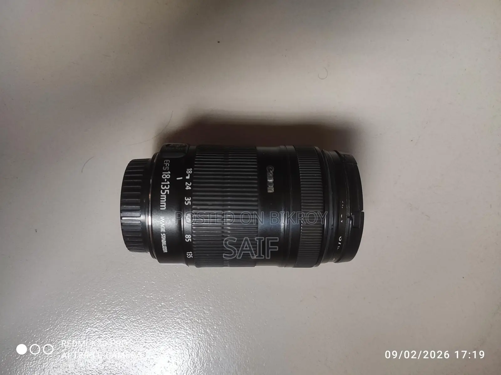 Canon 18-135 Zoom Lens