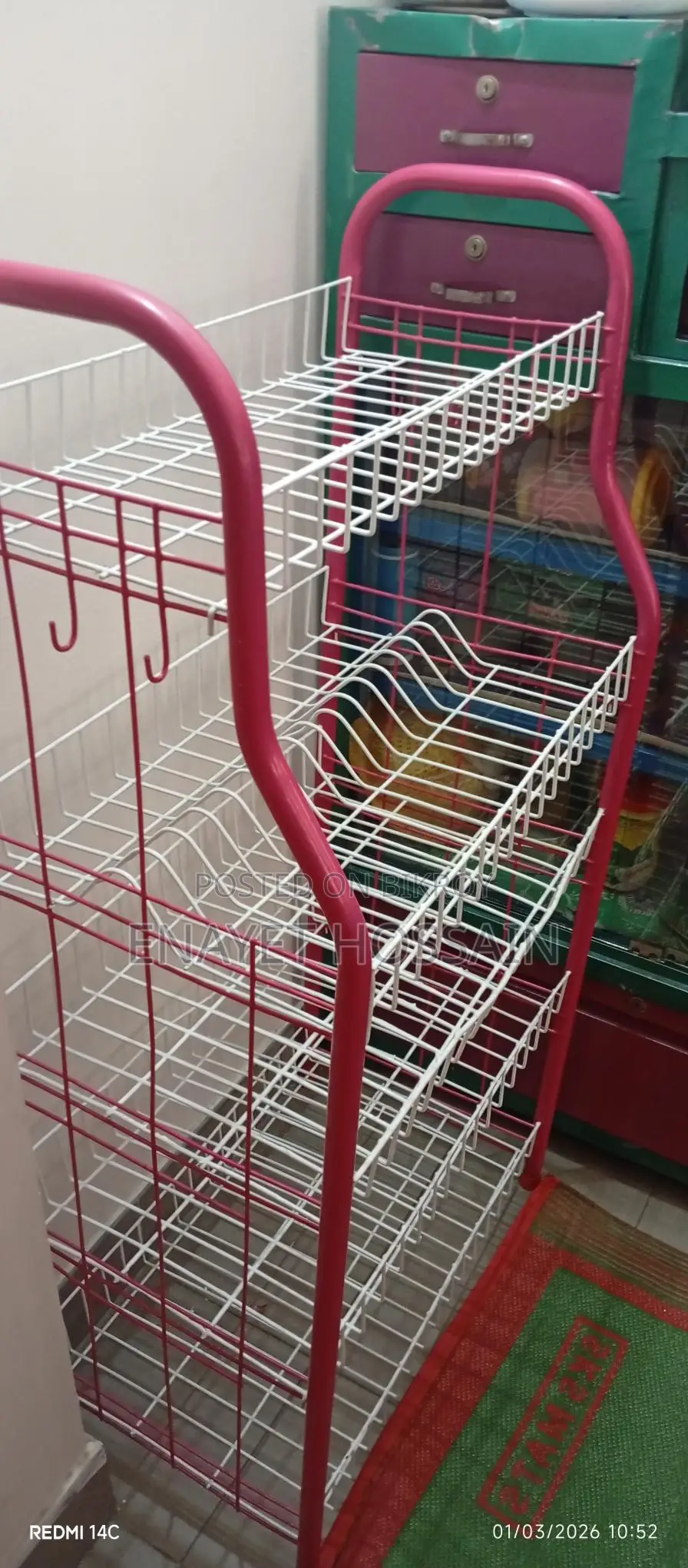 5-Tier Kitchen Rack/Shelf for Sale