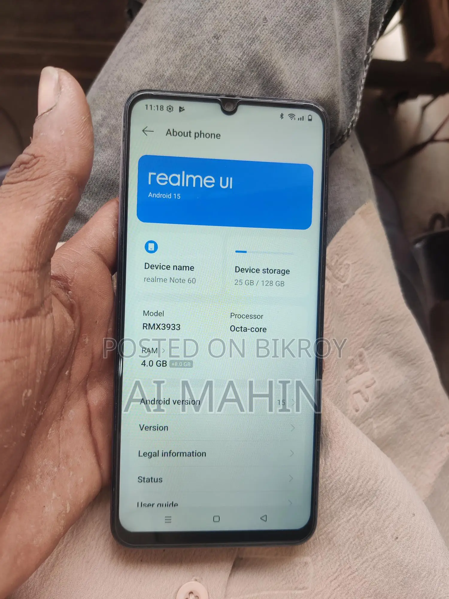Realme Note 60 (Used)