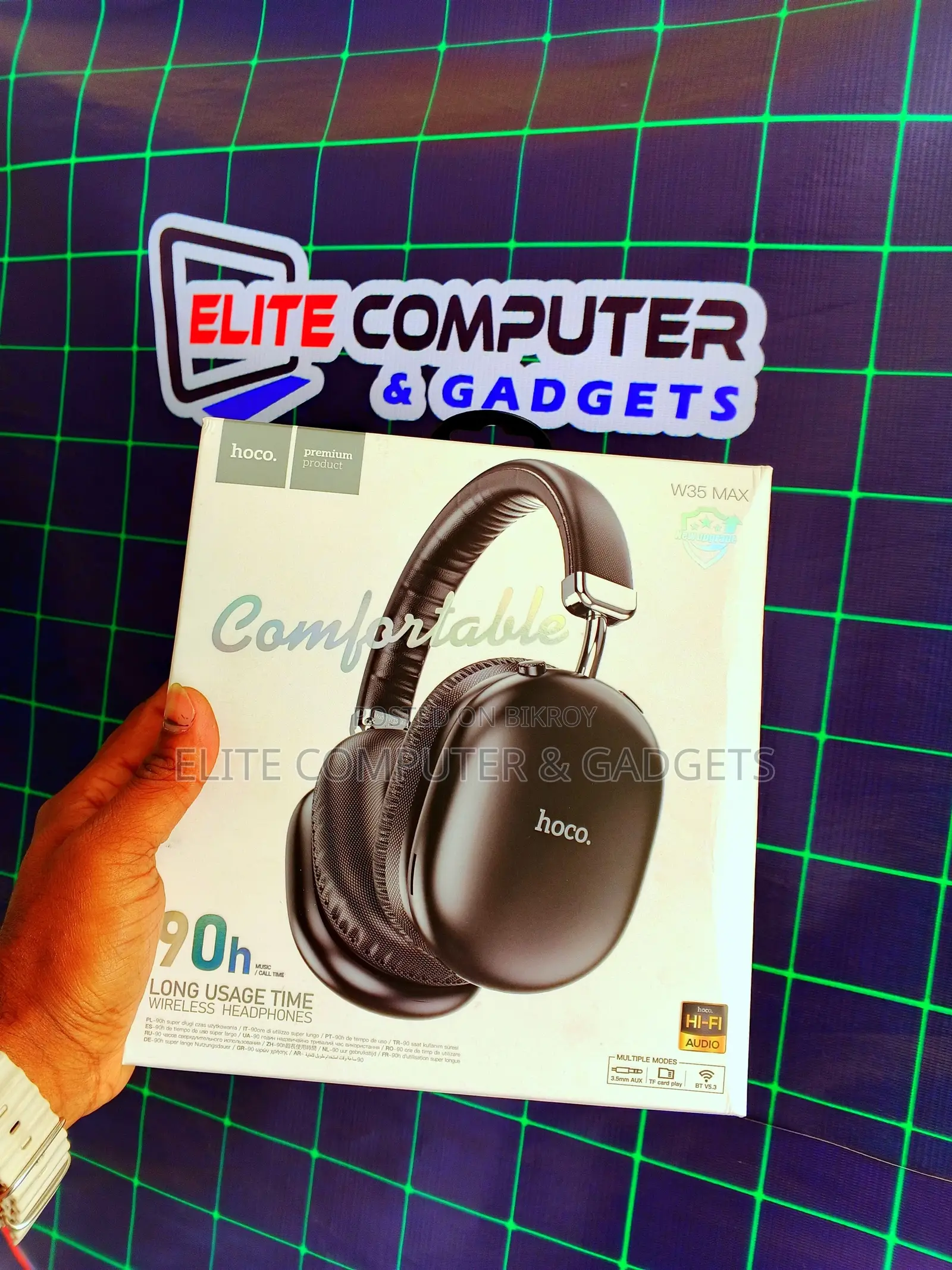 Hoco W35MAX Bluetooth Headphone