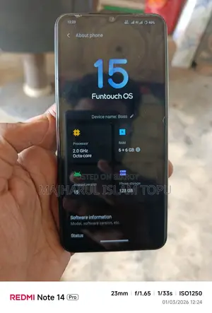 Vivo Y18 6/128 (Used)