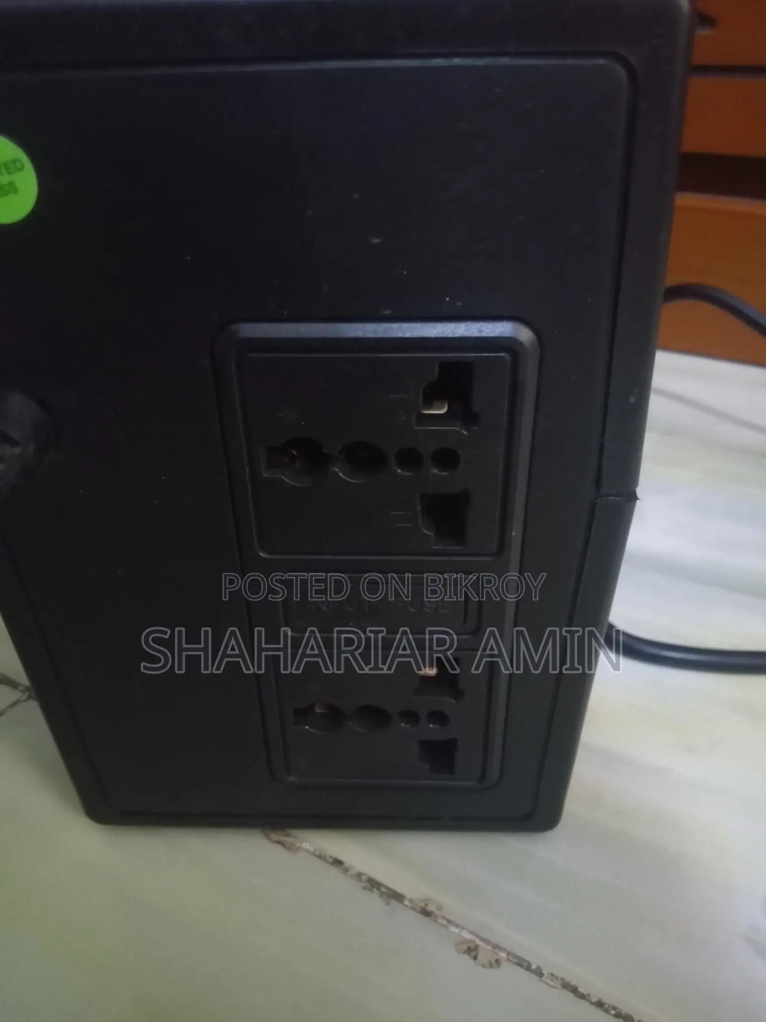 একটা এ্যাপোলো ইউপিএস বিক্রয় হবে।