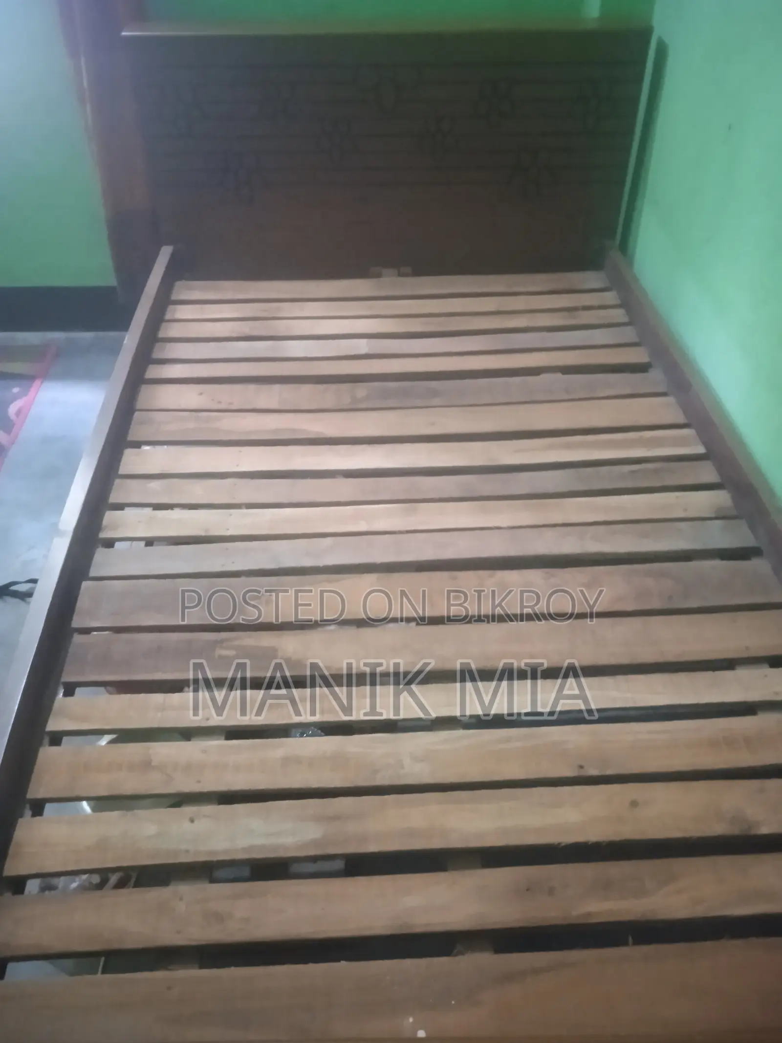 Wooden Bed