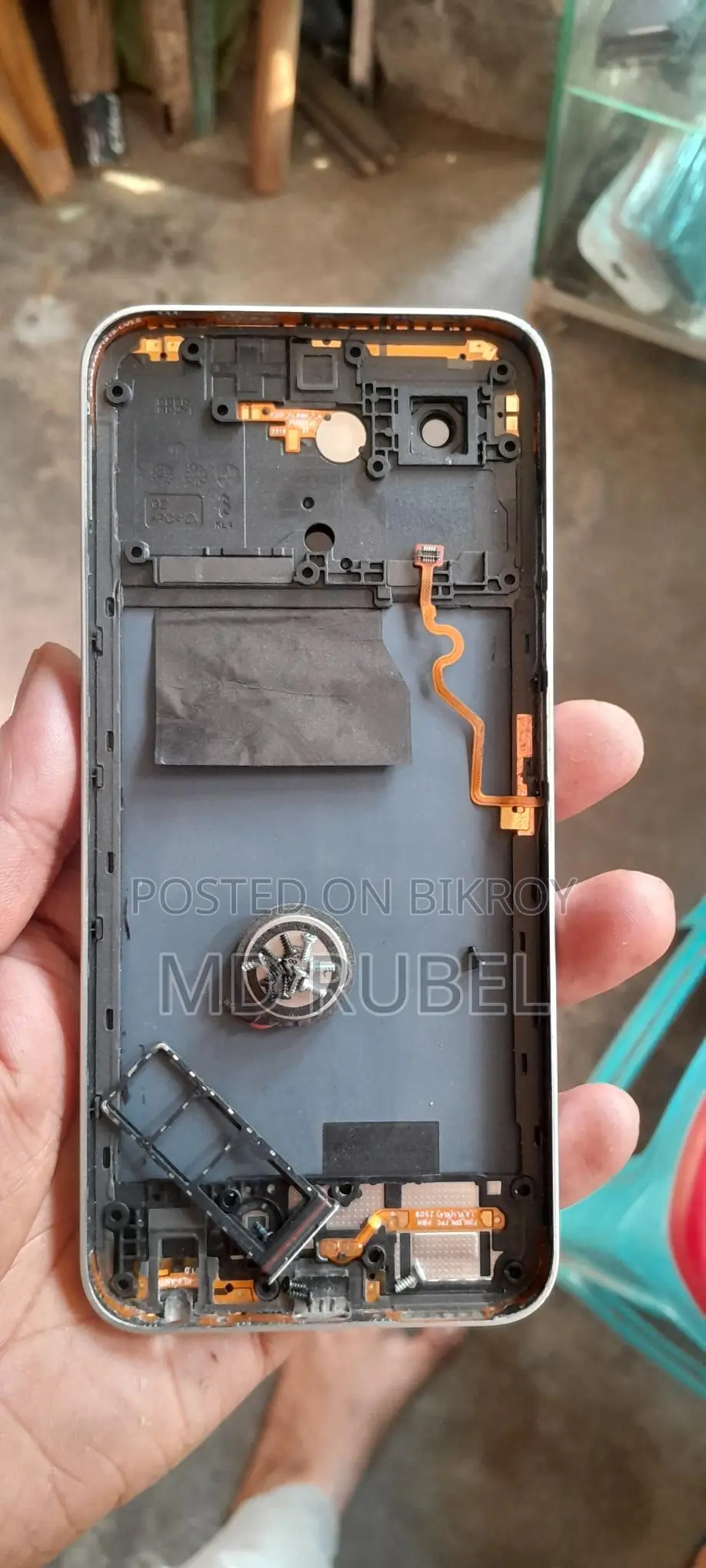 Tecno Sprak Go 1 ডিসপ্লে ব্যাটারি লজিক মিডেল পাট কেসিং