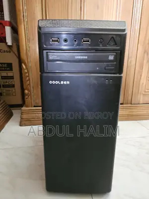 PC Casing with DVD Player Combo