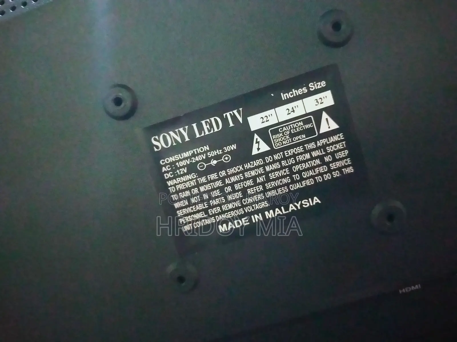 Fresh New Sony Full HD LED TV