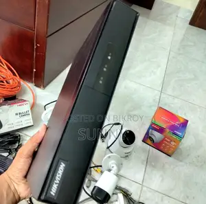 Hikvision CC Camera Cctv Dvr 4 Ch Full Set