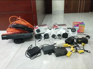 Hikvision CC Camera CCTV DVR 4 Ch Full Set