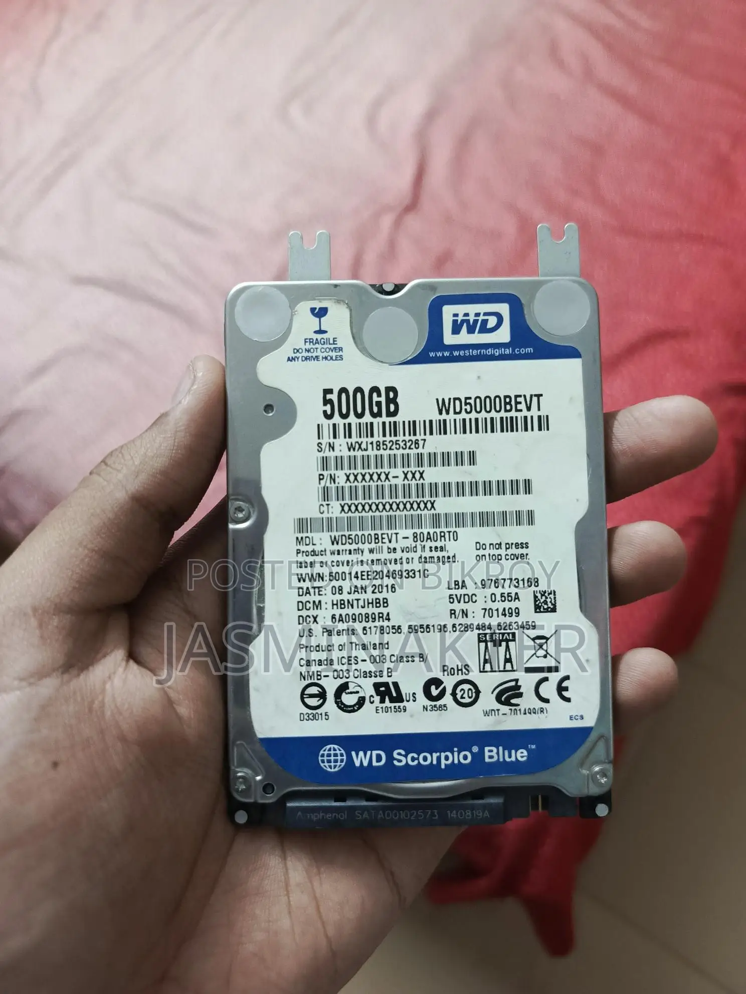 500gb Hard Disk