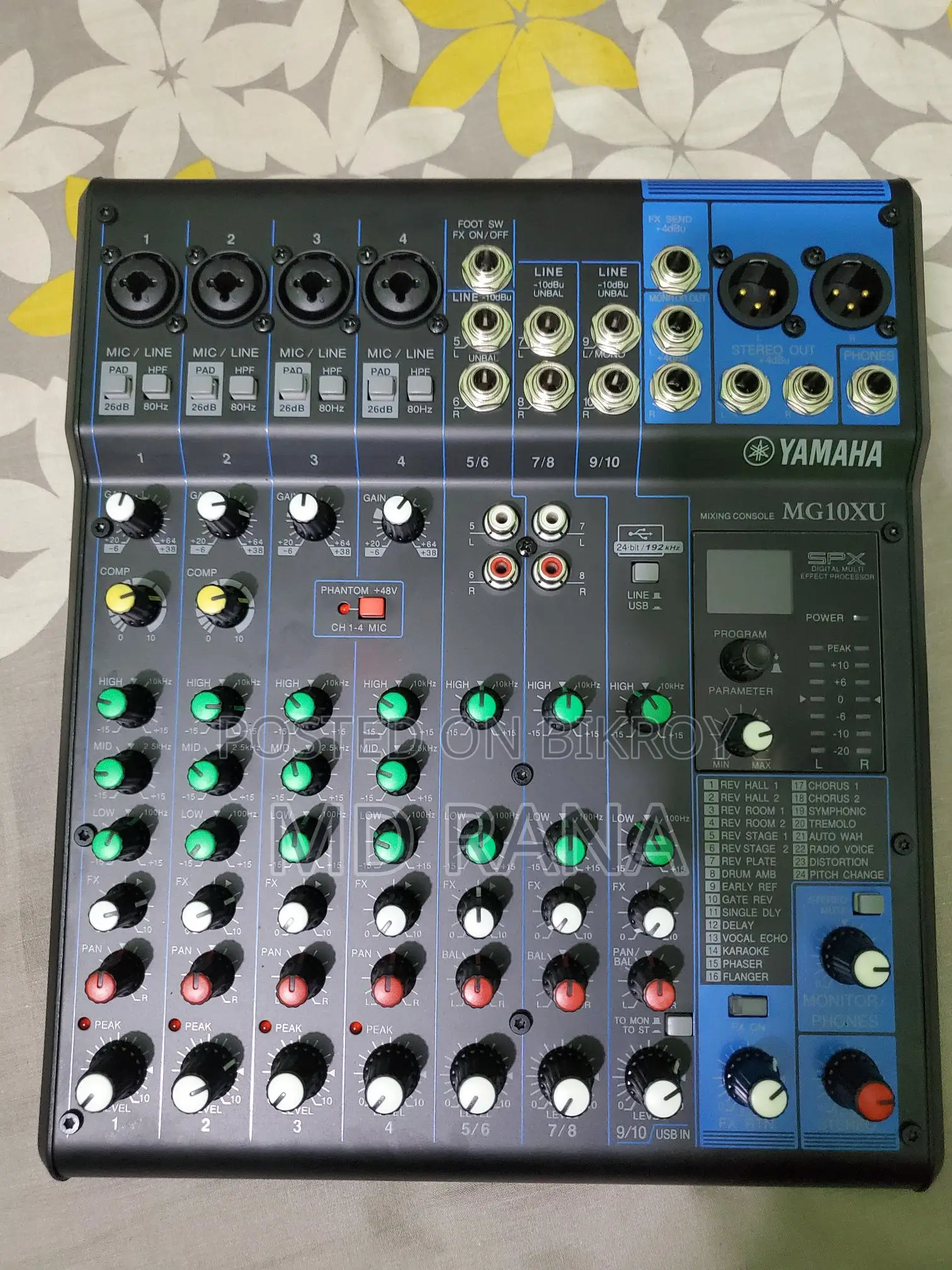 Yamaha Mg10xu