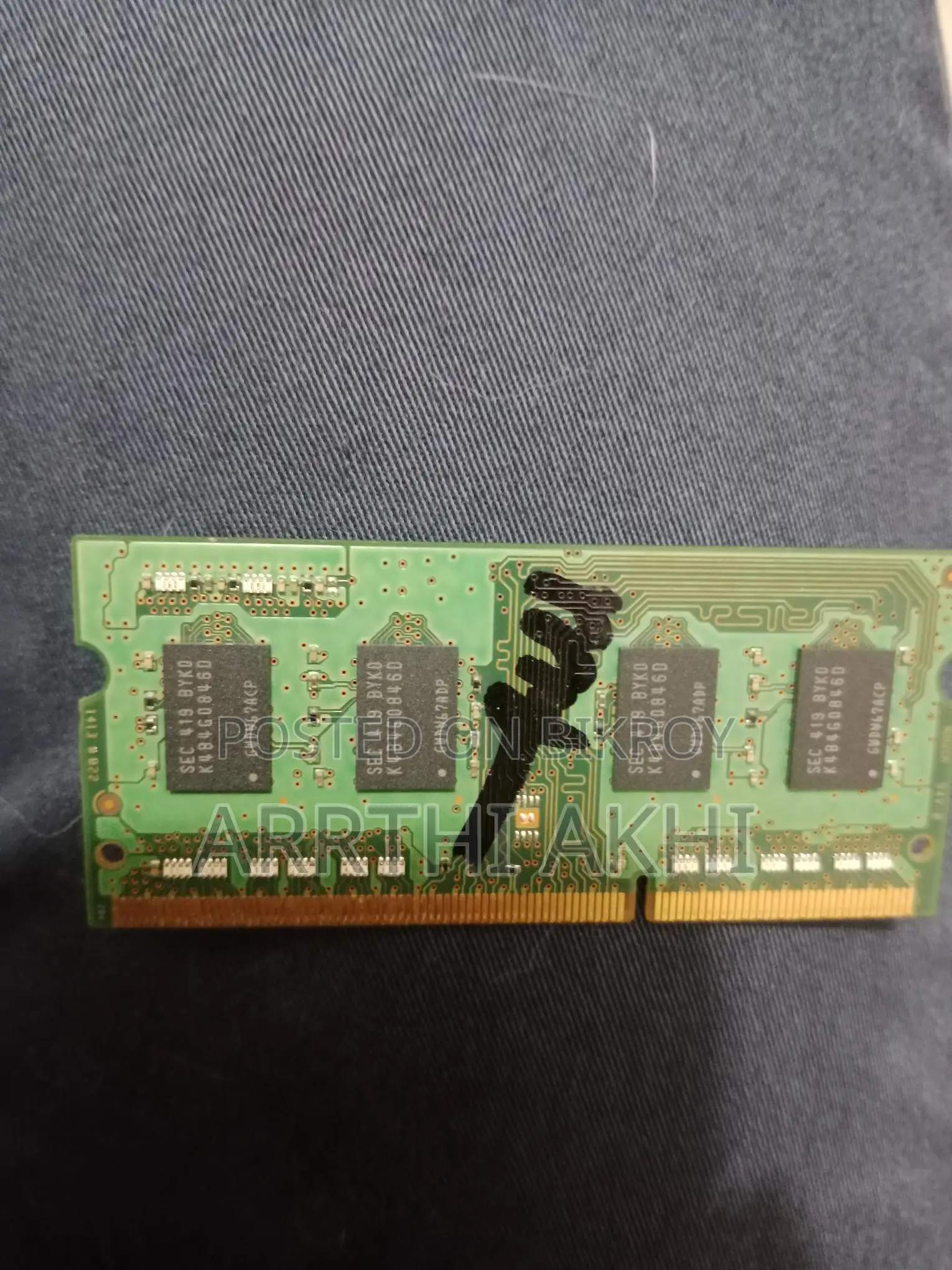 4gb 1rx8 Pc3l -1600 Mhz Ram Samsung