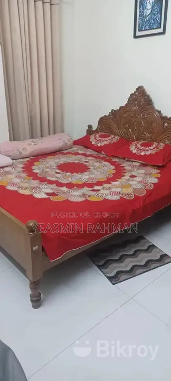Akashi Wood Bed