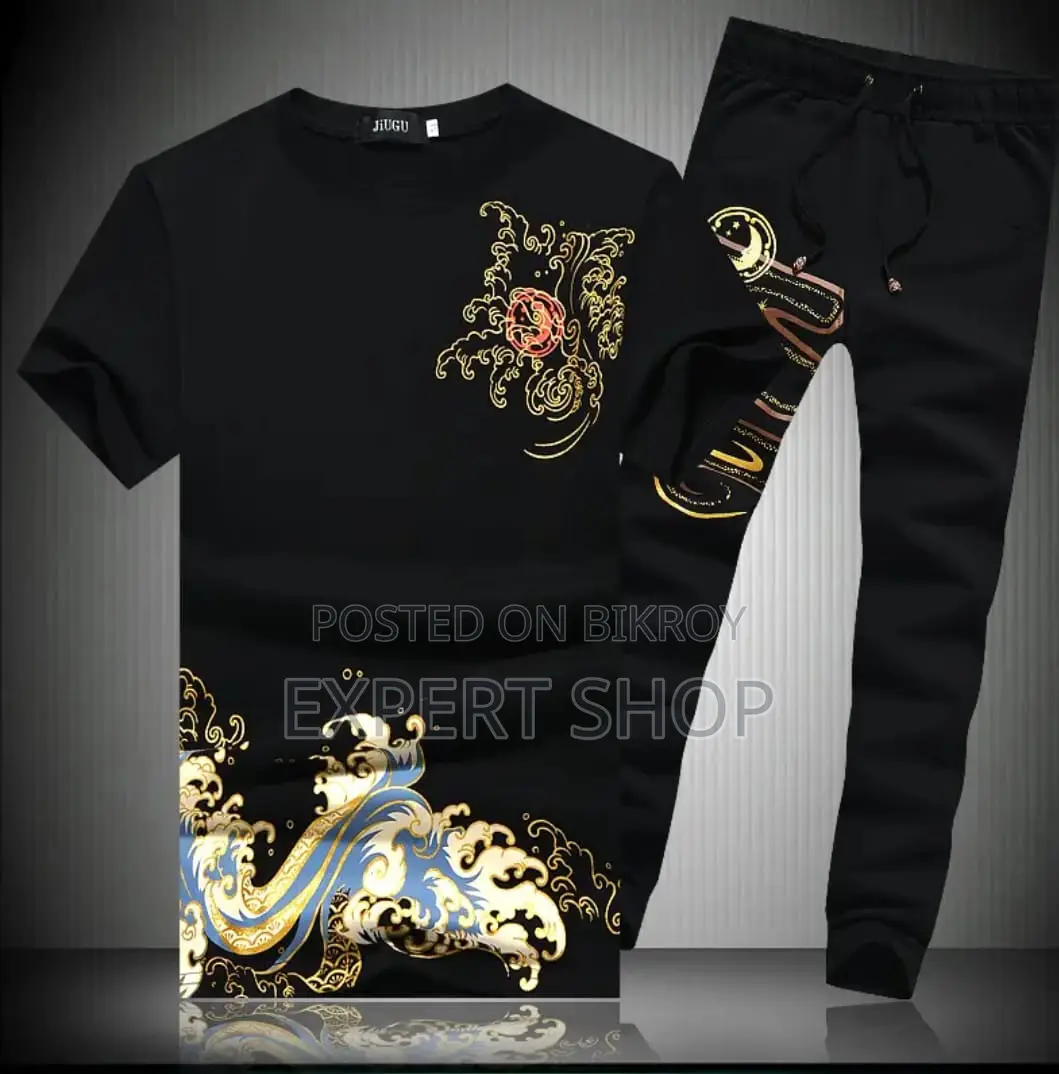 Trendy Mash T-shirt Trouser Combo