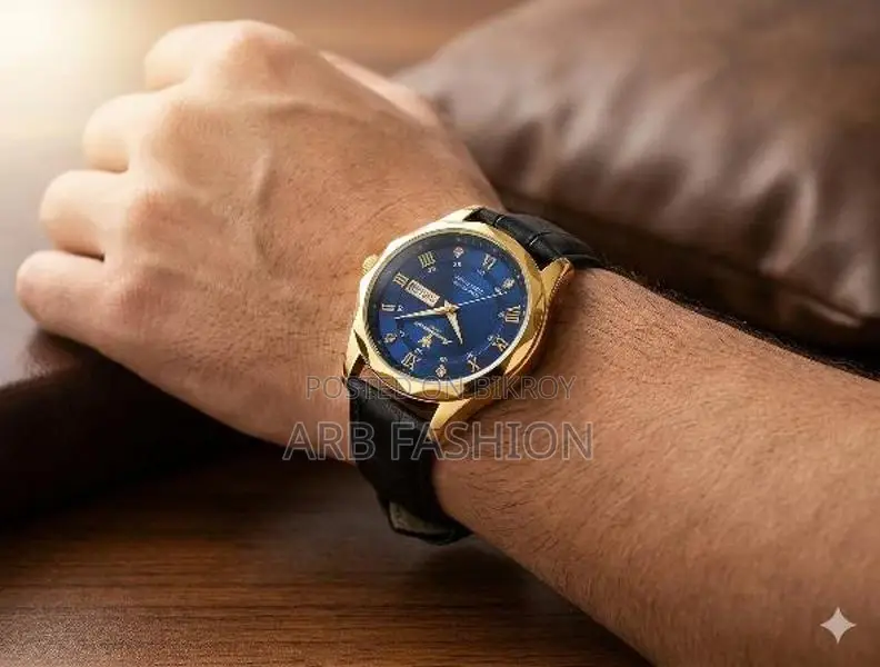 Classic Dial Men's Wristwatch – Perfect For Formal & Casual Wear