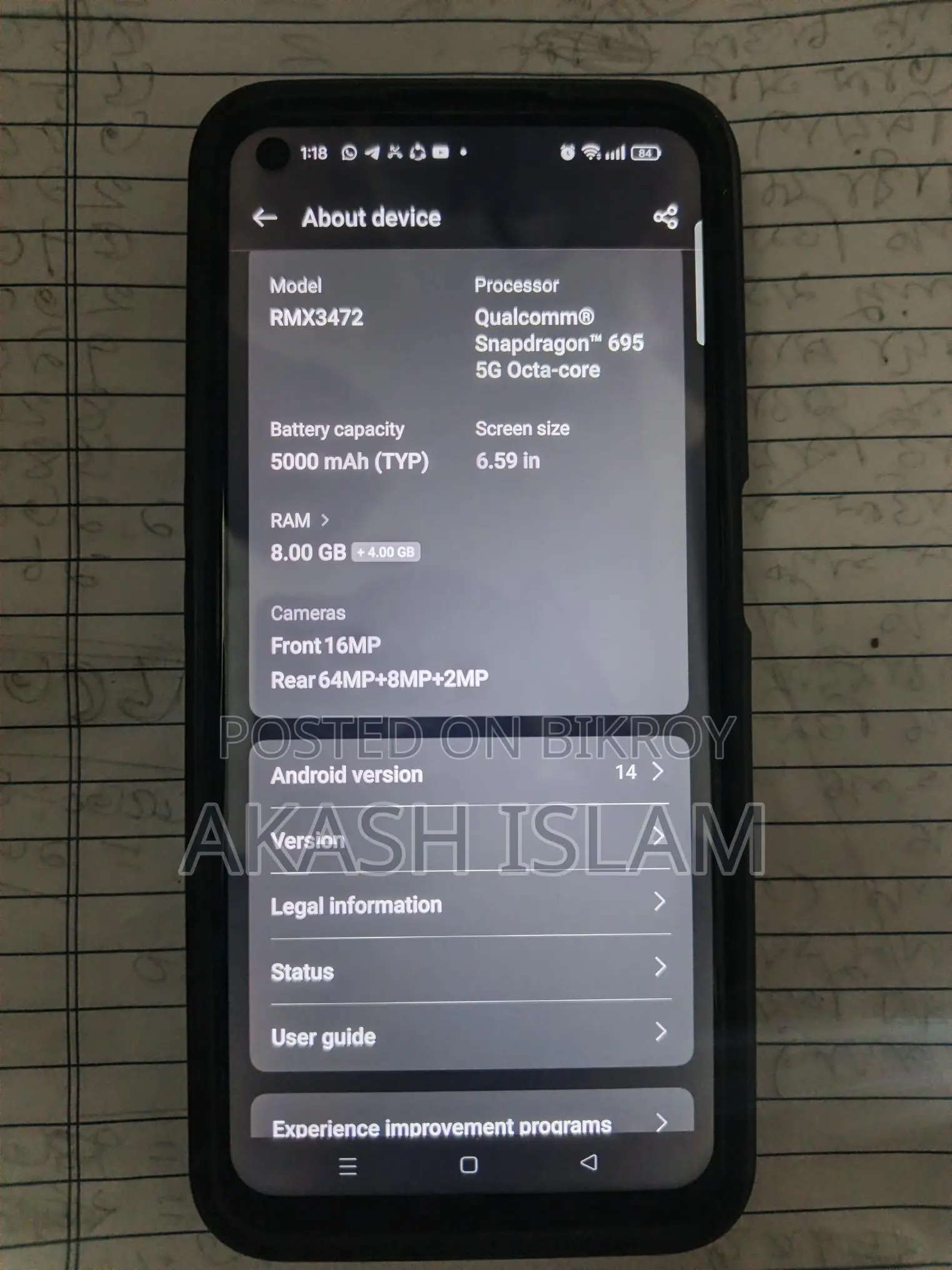 Realme 9 pro Best quality Phone (Used)