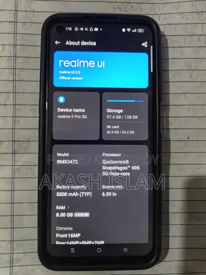 Realme 9 pro Best quality Phone (Used)