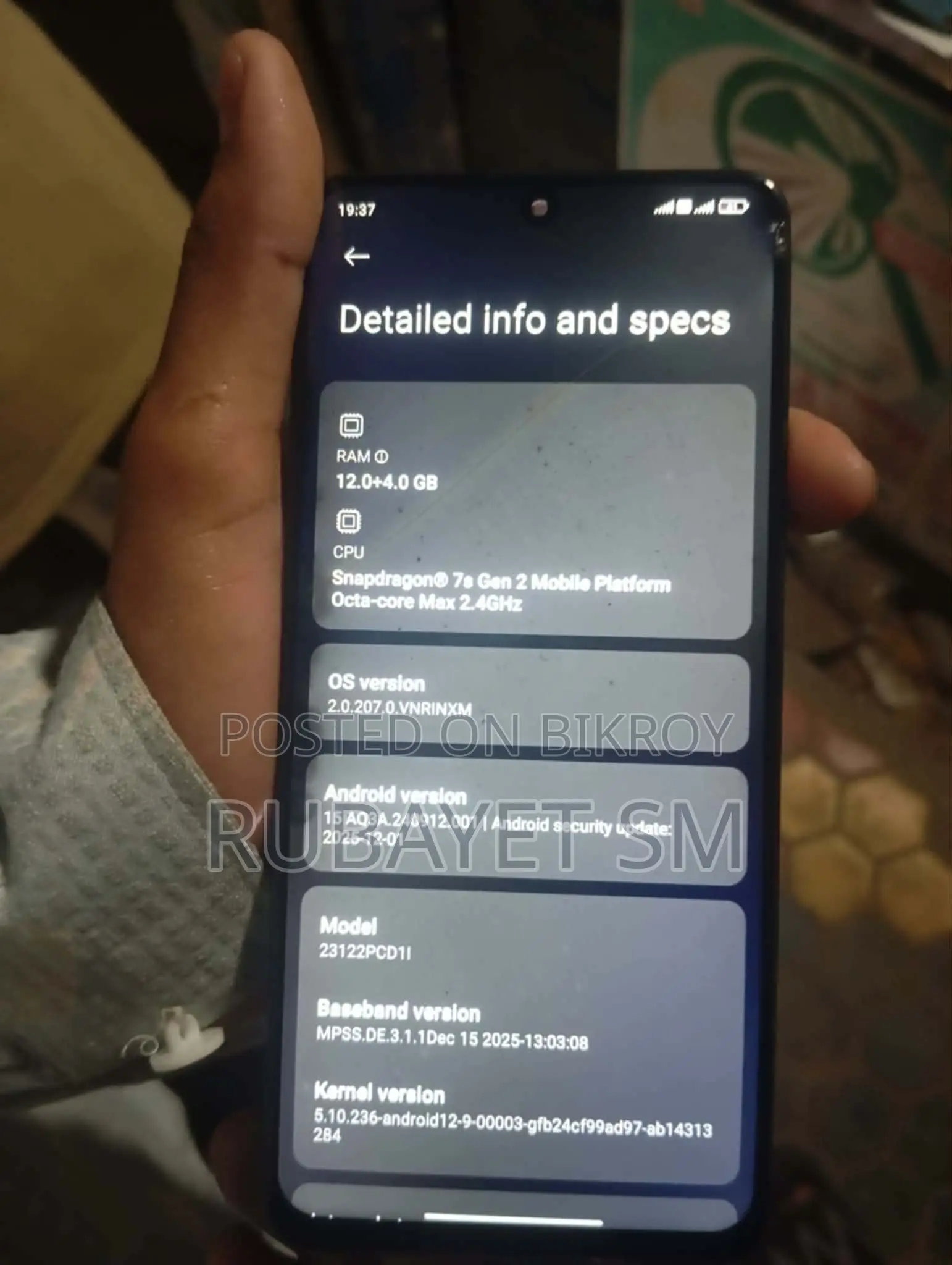 Xiaomi Poco X6 ` (Used)