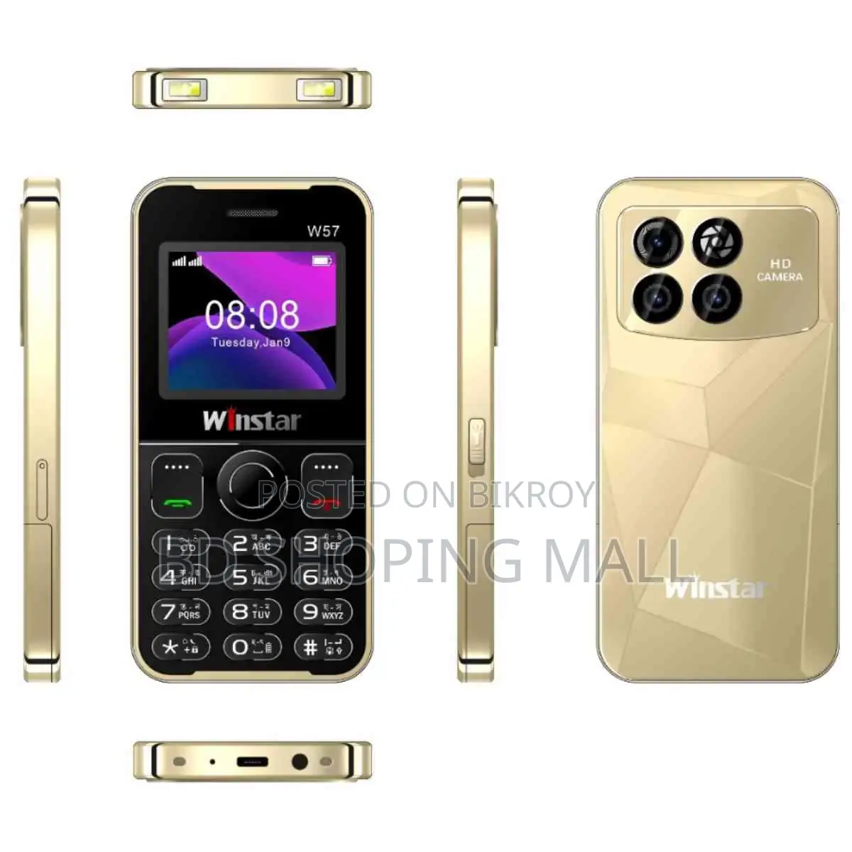 Winstar Button phone (Brand New)