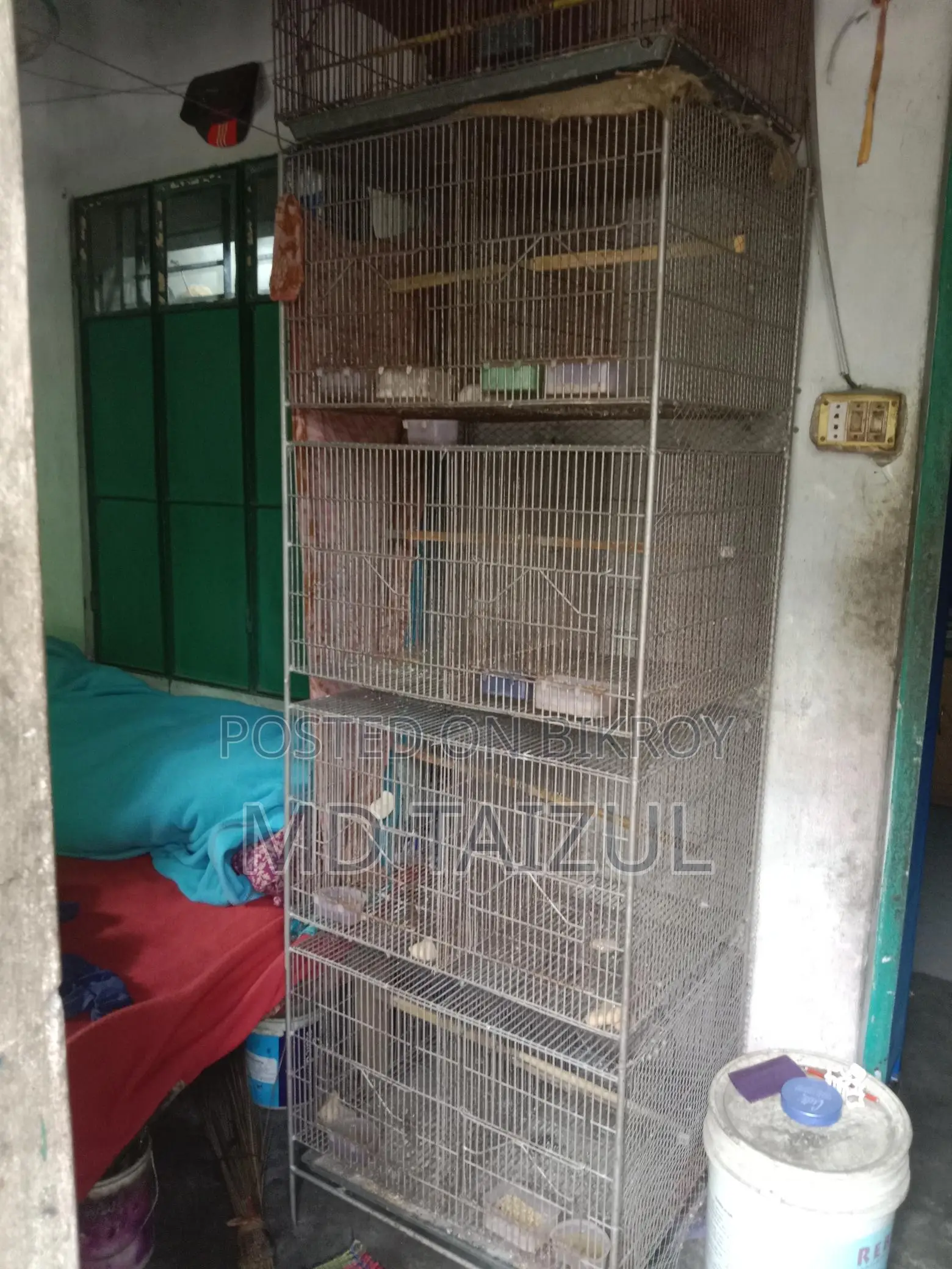 Bird Cage Made of GI Wire For Sale