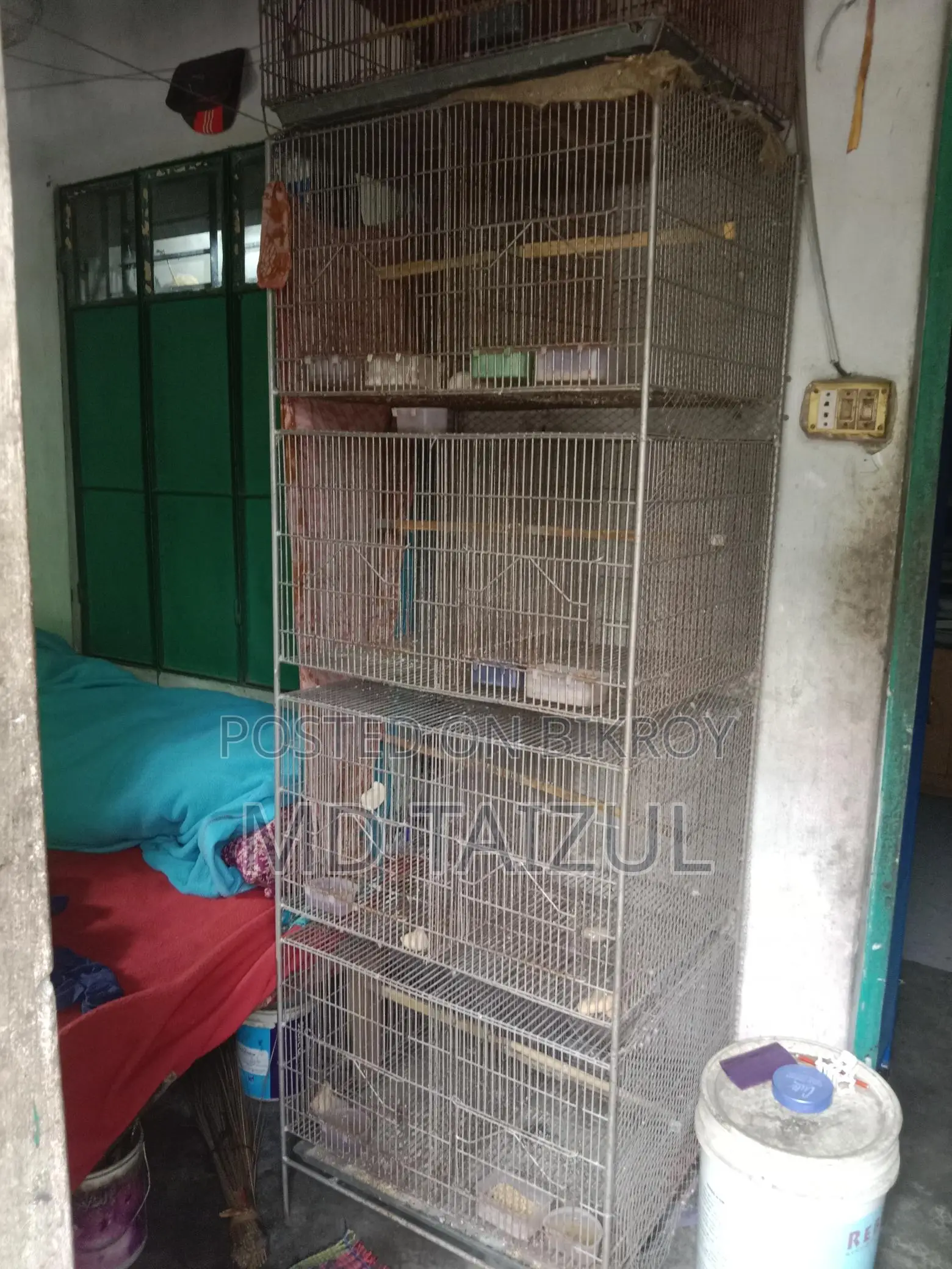 Bird Cage Made of GI Wire For Sale
