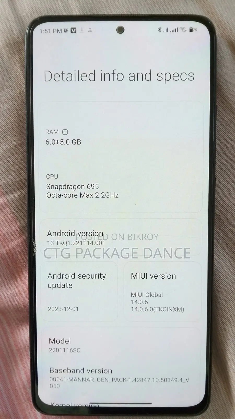 Xiaomi Redmi Note 11 Pro (Used)