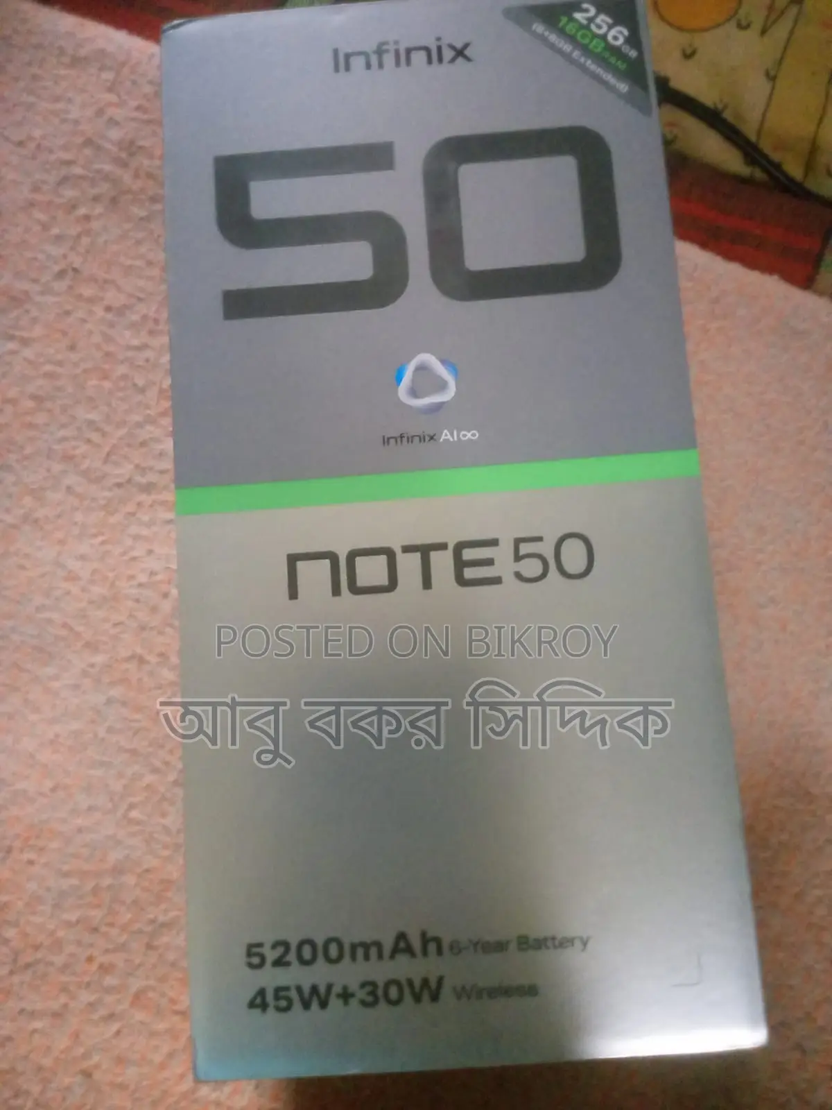 Infinix Note 50 . (Used)