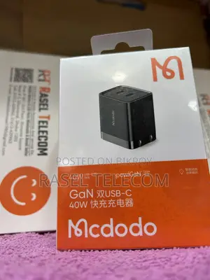 Mcdodo 40W GaN Dual USB-C Fast Charger (Original)