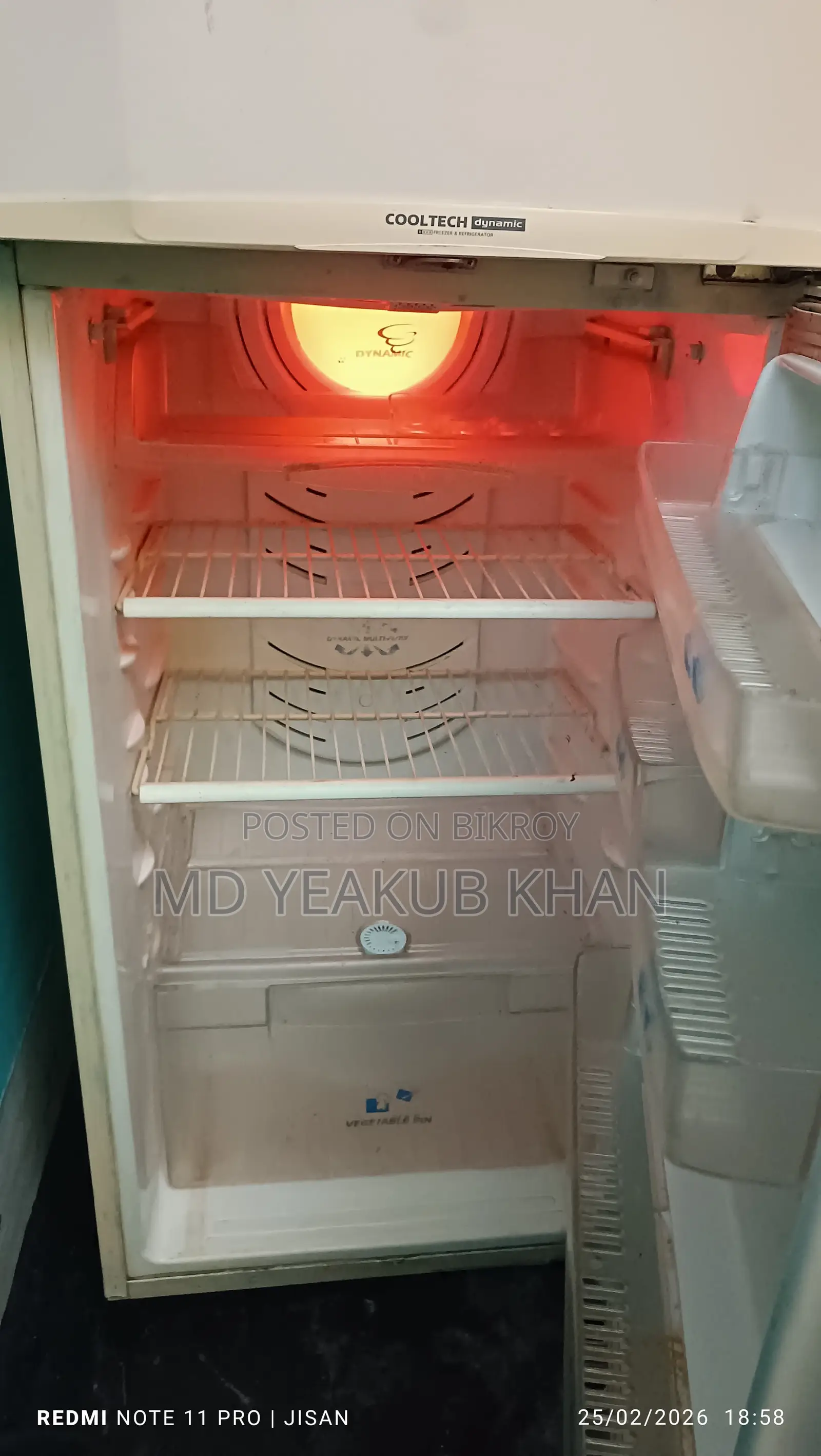 Samsung Brand Running Fridge