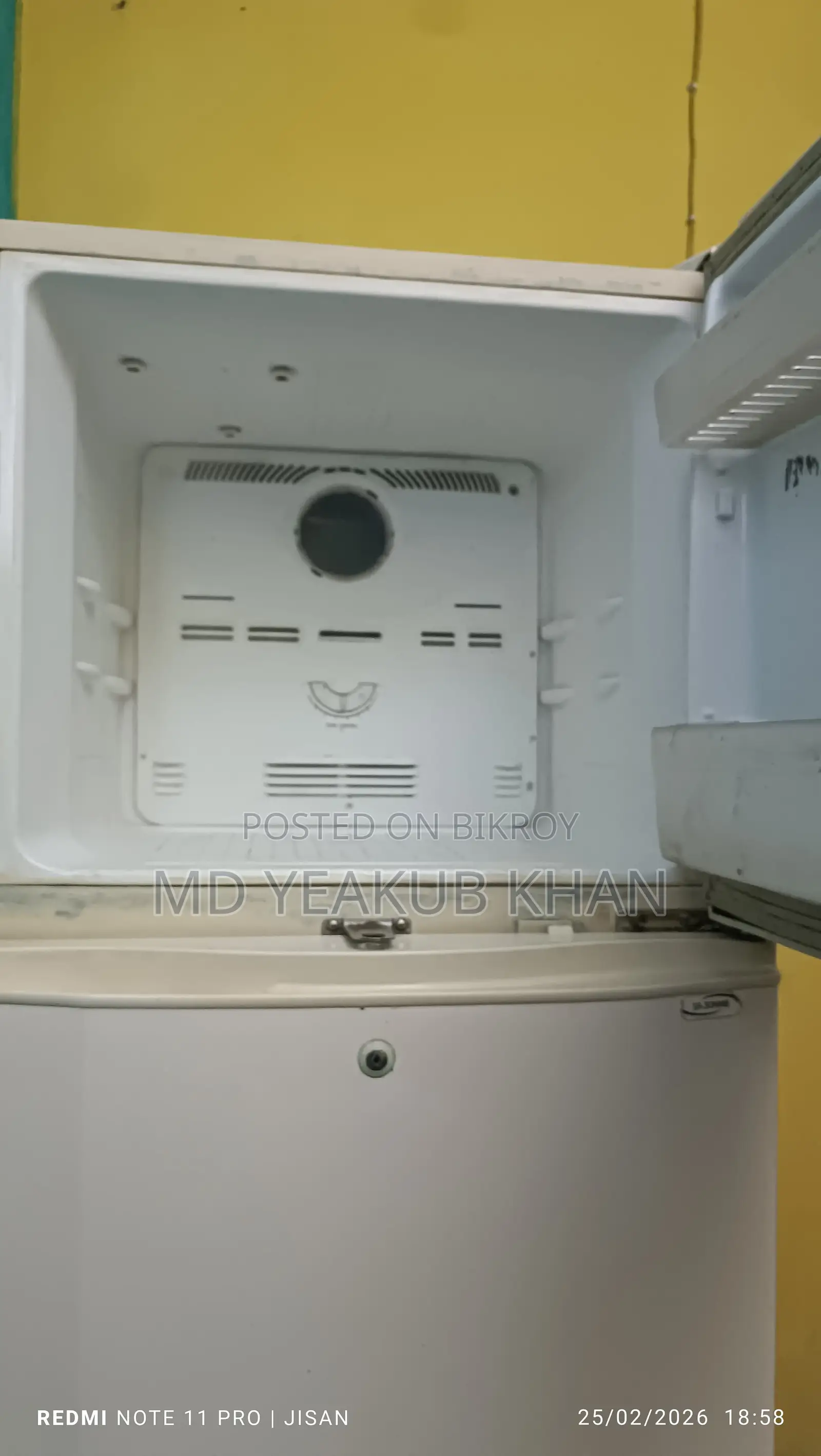 Samsung Brand Running Fridge